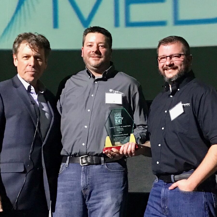 Vertex Optics wins New York State Photonics Co-Entrepreneurs of the Year