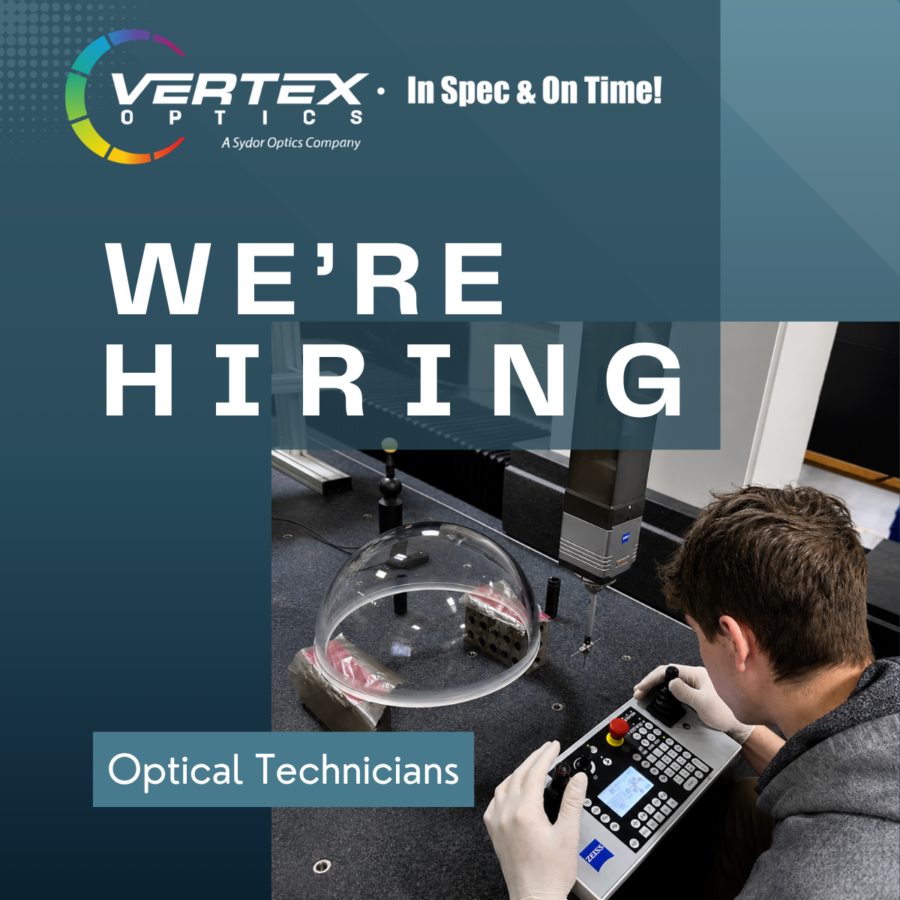 We're hiring Optical Technicians!